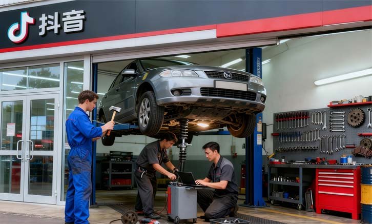 全国 30 万家汽修店，仅 5% 做好抖音！现在进场，500 元投流就能回本